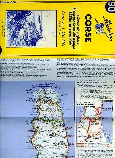 CARTE MICHELIN N�90