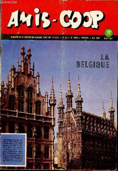 Amis-Coop - mensuel Mai 1964 - n�63 - La belgique