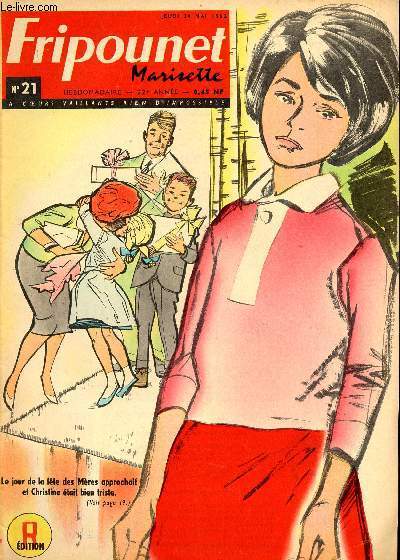 Fripounet et Marisette - ann�e 1962 - n� 21 - …
