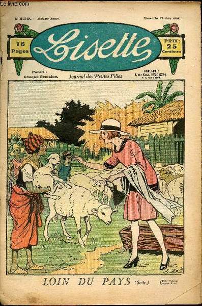 Lisette - n� 259 - 27 juin 1926 - Jamais …
