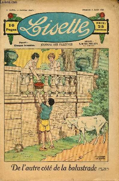 Lisette - n� 365 - 8 juillet 1928 - Un …