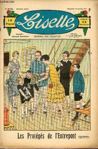 Lisette - n� 379 - 14 octobre 1928 - Trop …