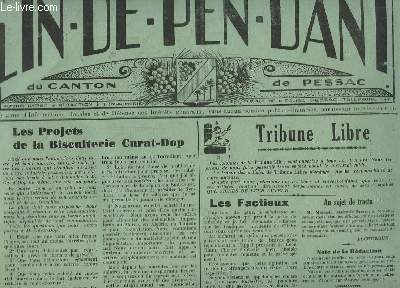 L'Indépendant du Canton de Pessac N°110 - 3e année : …