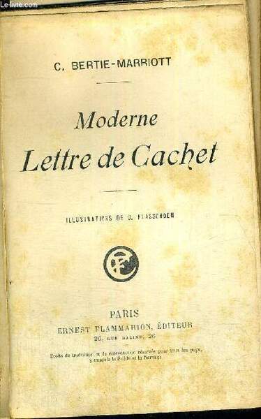 MODERNE LETTRE DE CACHET