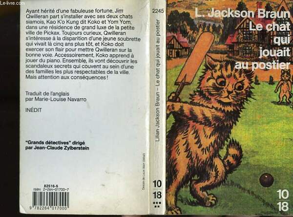LE CHAT QUI JOUAIT AU POSTIER.