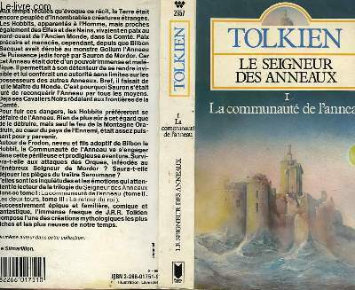 LE SEIGNEUR DES ANNEAUX "LA COMMUNAUTE DE L'ANNEAU" - TOME …