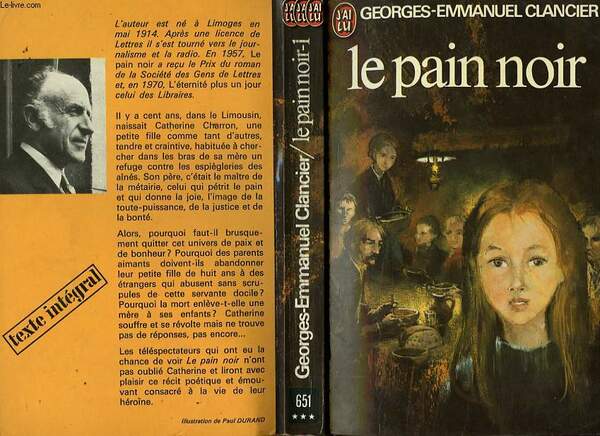 LE PAIN NOIR - TOME 1