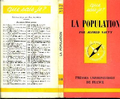 Que sais-je? N° 148 La population
