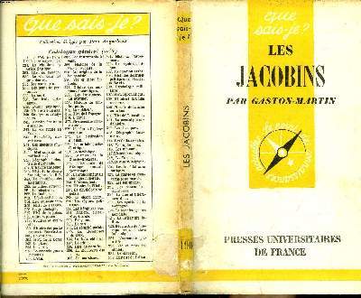 Que sais-je? N° 190 Les Jacobins