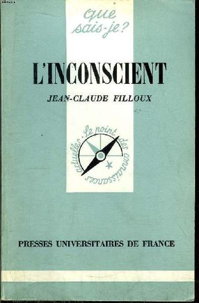 Que sais-je? N° 285 L'inconscient
