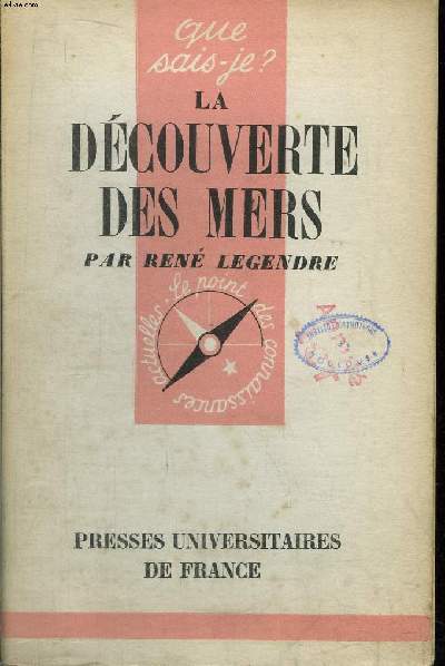 Que sais-je? N° 299 La découverte des mers