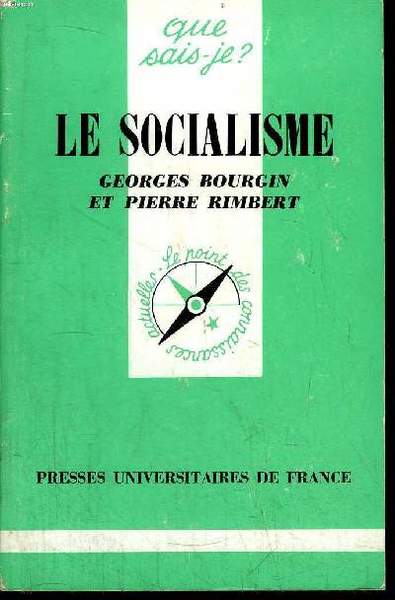 Que sais-je? N° 387 Le socialisme