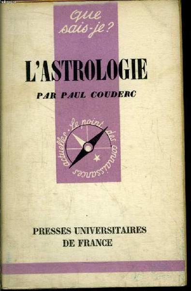 Que sais-je? N° 508 L'astrologie