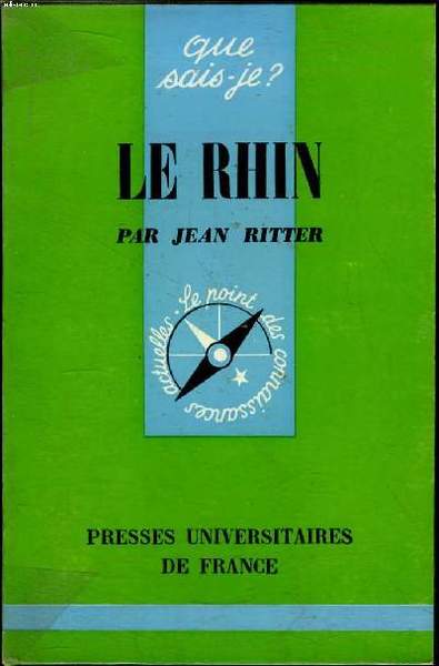 Que sais-je? N° 1065 Le Rhin
