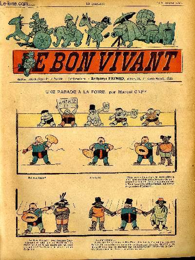 Le bon vivant n°209 - Une parade à la foire