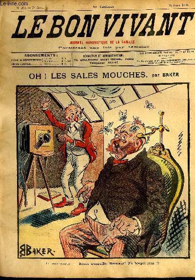 Le bon vivant n°354 - Oh, les sales mouches !