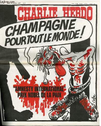 CHARLIE HEBDO N°361 - CHAMPAGNE POUR TOUT LE MONDE ! …