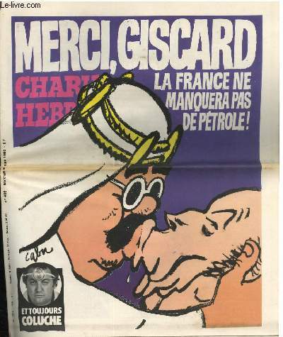 CHARLIE HEBDO N°486 - MERCI GISCARD LA FRANCE NE MANQUERA …