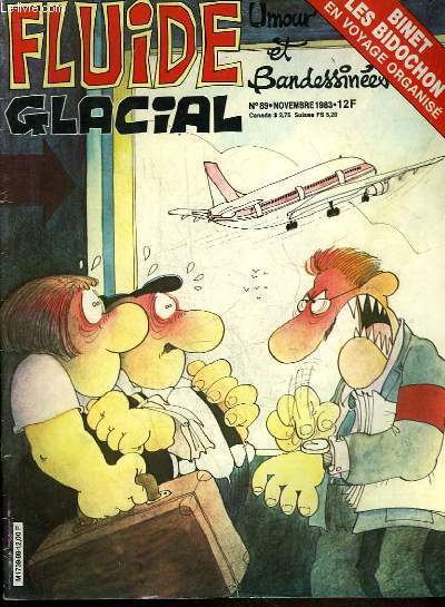 FLUIDE GLACIAL MAGAZINE UMOUR ET BANDESSINES N°89