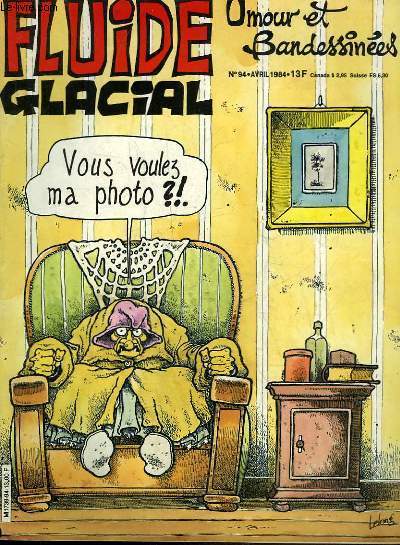 FLUIDE GLACIAL MAGAZINE UMOUR ET BANDESSINES N°94 - VOUS VOULEZ …