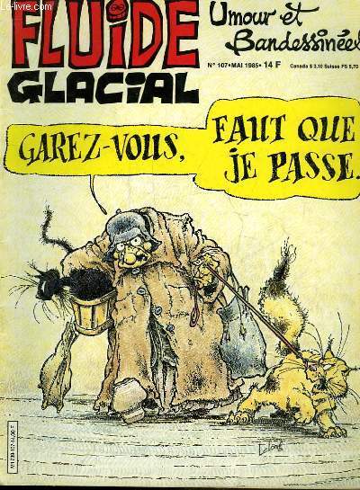 FLUIDE GLACIAL MAGAZINE UMOUR ET BANDESSINES N°107 - GAREZ6VOUS, FAUT …