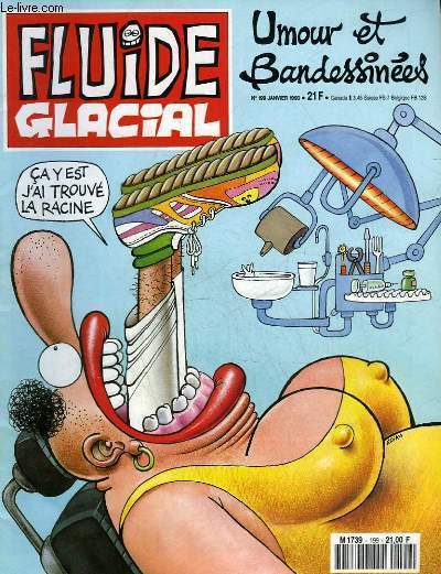 FLUIDE GLACIAL MAGAZINE UMOUR ET BANDESSINES N°199