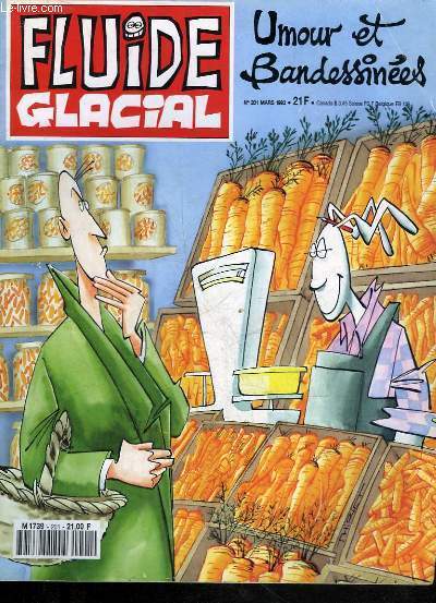 FLUIDE GLACIAL MAGAZINE UMOUR ET BANDESSINES N°201