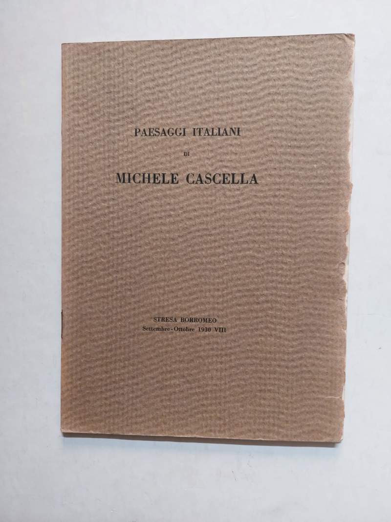 Mostra di paesaggi italiani di Michele Cascella