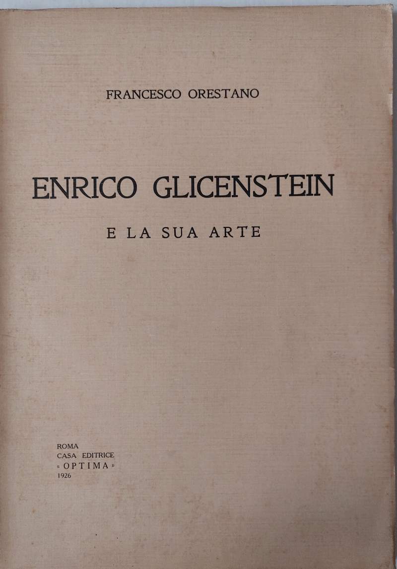 Enrico Glicenstein e la sua arte