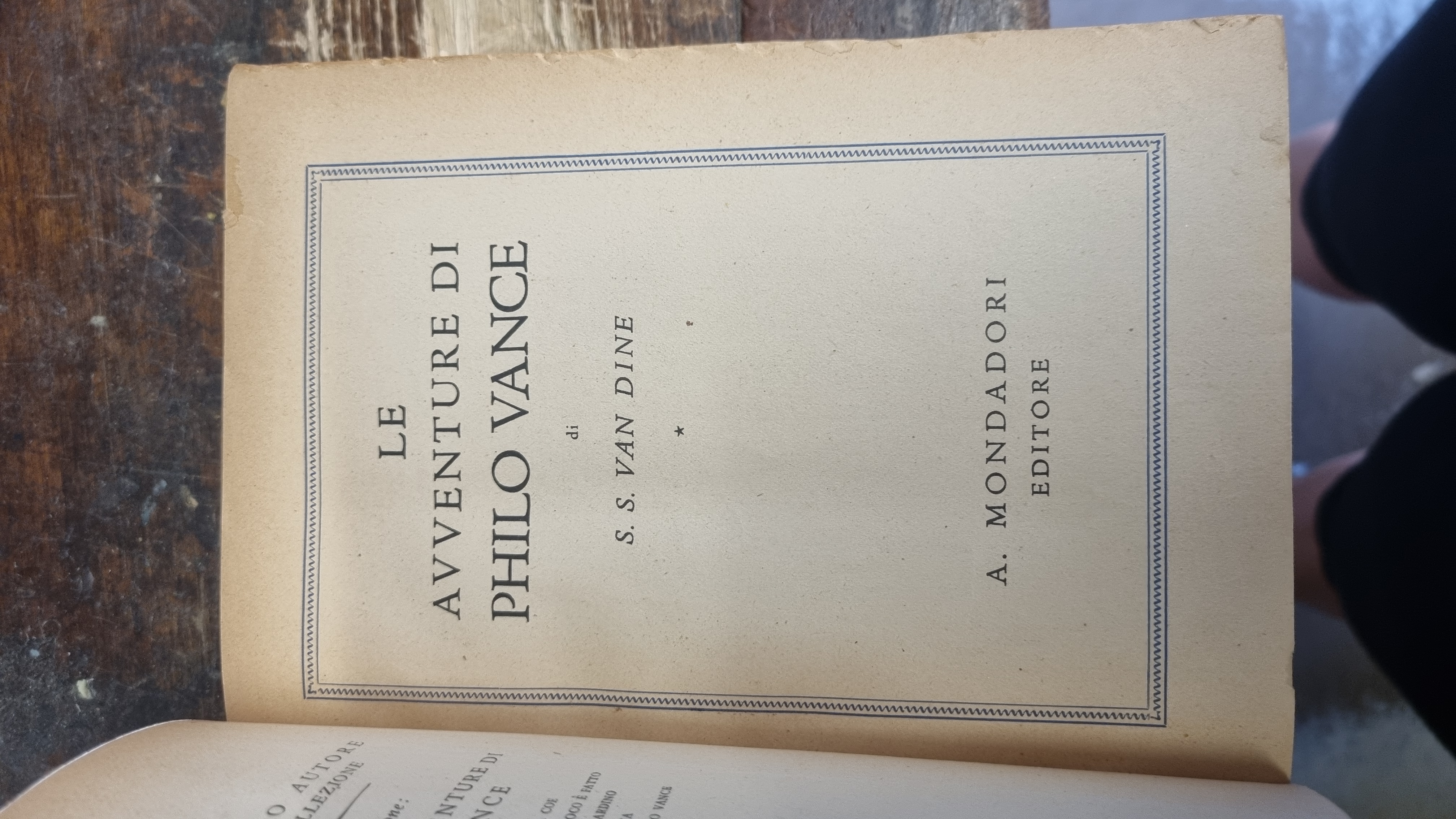 Le avventure di Philo Vance.