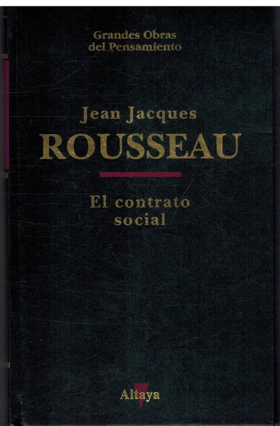 EL CONTRATO SOCIAL