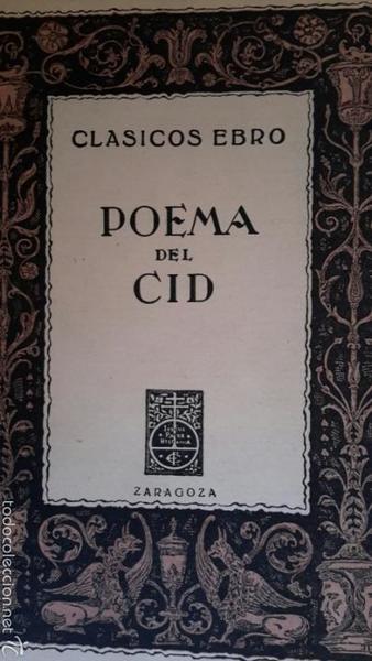 POEMA DEL MIO CID