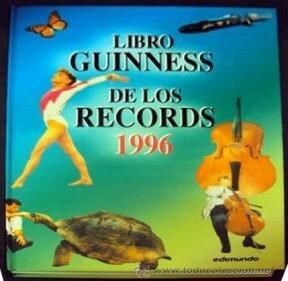 LIBRO GUINNESS DE LOS RECORDS 1996