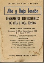 REGLAMENTOS ELECTROTECNICOS DE ALTA Y BAJA TENSION