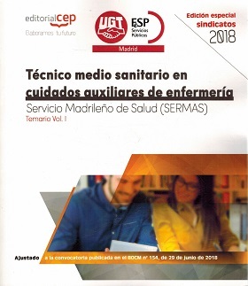 TECNICO MEDIO SANITARIO EN CUIDADOS AUXILIARES DE ENFERMERIA. TEMARIO VOL …