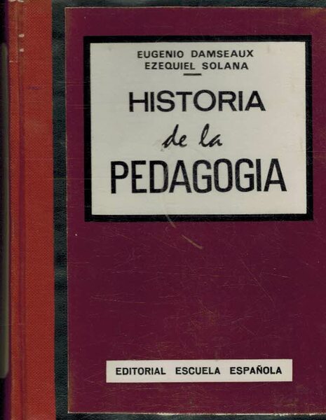 HISTORIA DE LA PEDAGOGIA