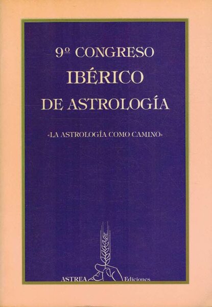 NOVENO CONGRESO IBERICO DE ASTROLOGIA