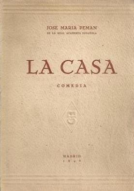 LA CASA. COMEDIA EN TRES ACTOS