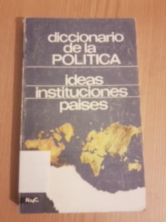 DICCIONARIO DE LA POLITICA