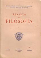 REVISTA DE FILOSOFIA TOMO XXII JULIO-DICIEMBRE 1963