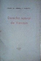 DERECHO NATURAL DE VIZCAYA