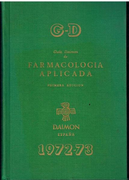 GUIA DAIMON DE FARMACOLOGIA APLICADA 1972 - 73 G - …