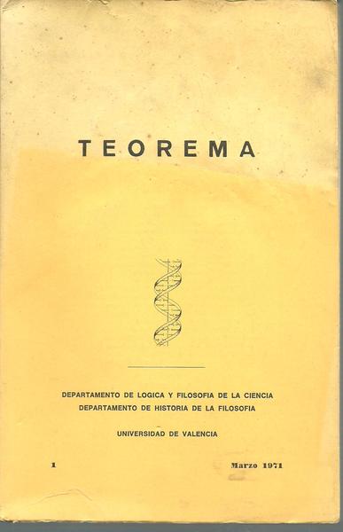 TEOREMA MARZO 1971