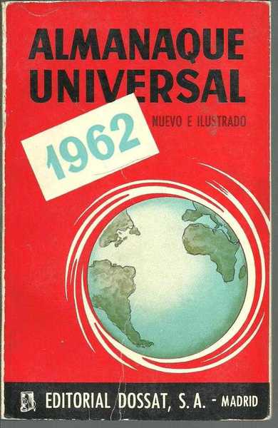 ALMANAQUE UNIVERSAL 1962