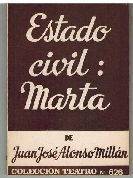ESTADO CIVIL: MARTA