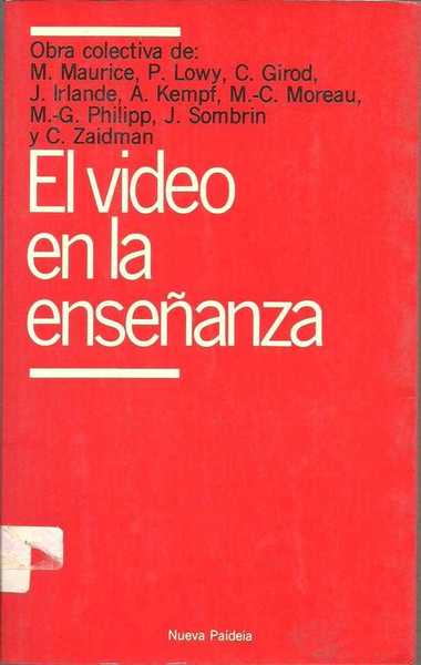 EL VIDEO EN LA ENSEÑANZA