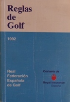 REGLAS DE GOLF 1992