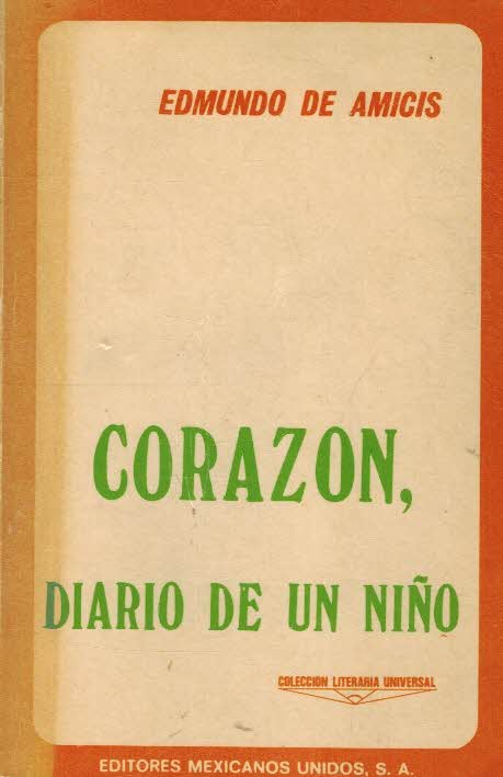 CORAZON DIARIO DE UN NIÑO