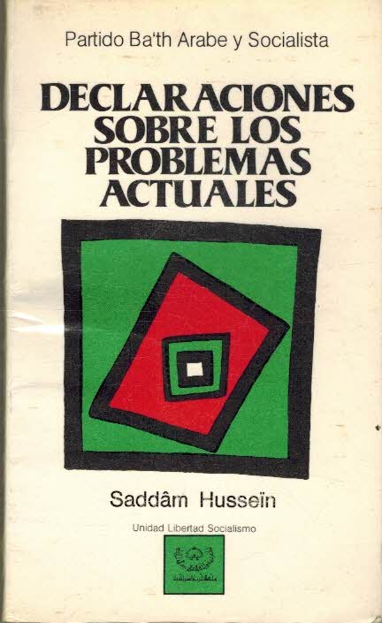 DECLARACIONES SOBRE LOS PROBLEMAS ACTUALES