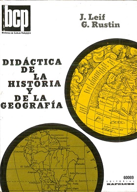 DIDACTICA DE LA HISTORIA Y DE LA GEOGRAFIA